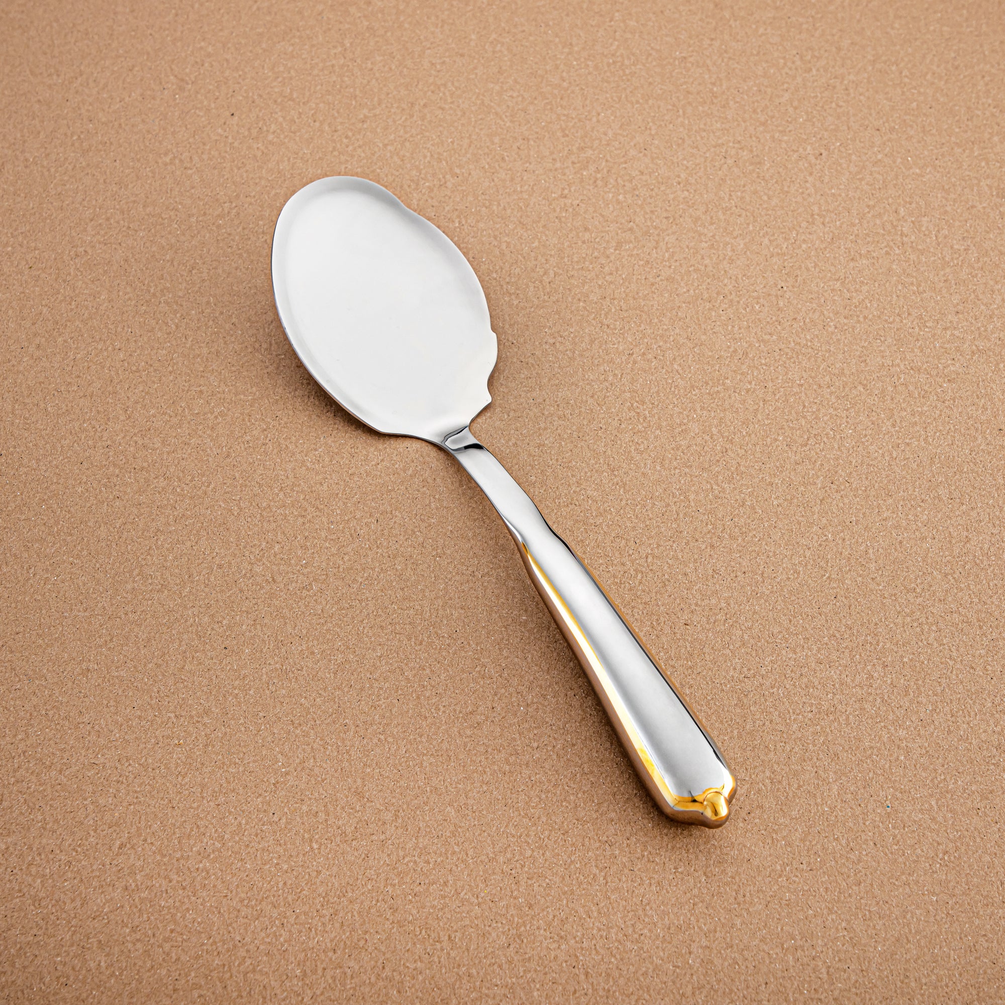 خادم الأرز ستانلس ستيل المرجان – تشطيب مرآة، فضي وذهبي CUT1620074