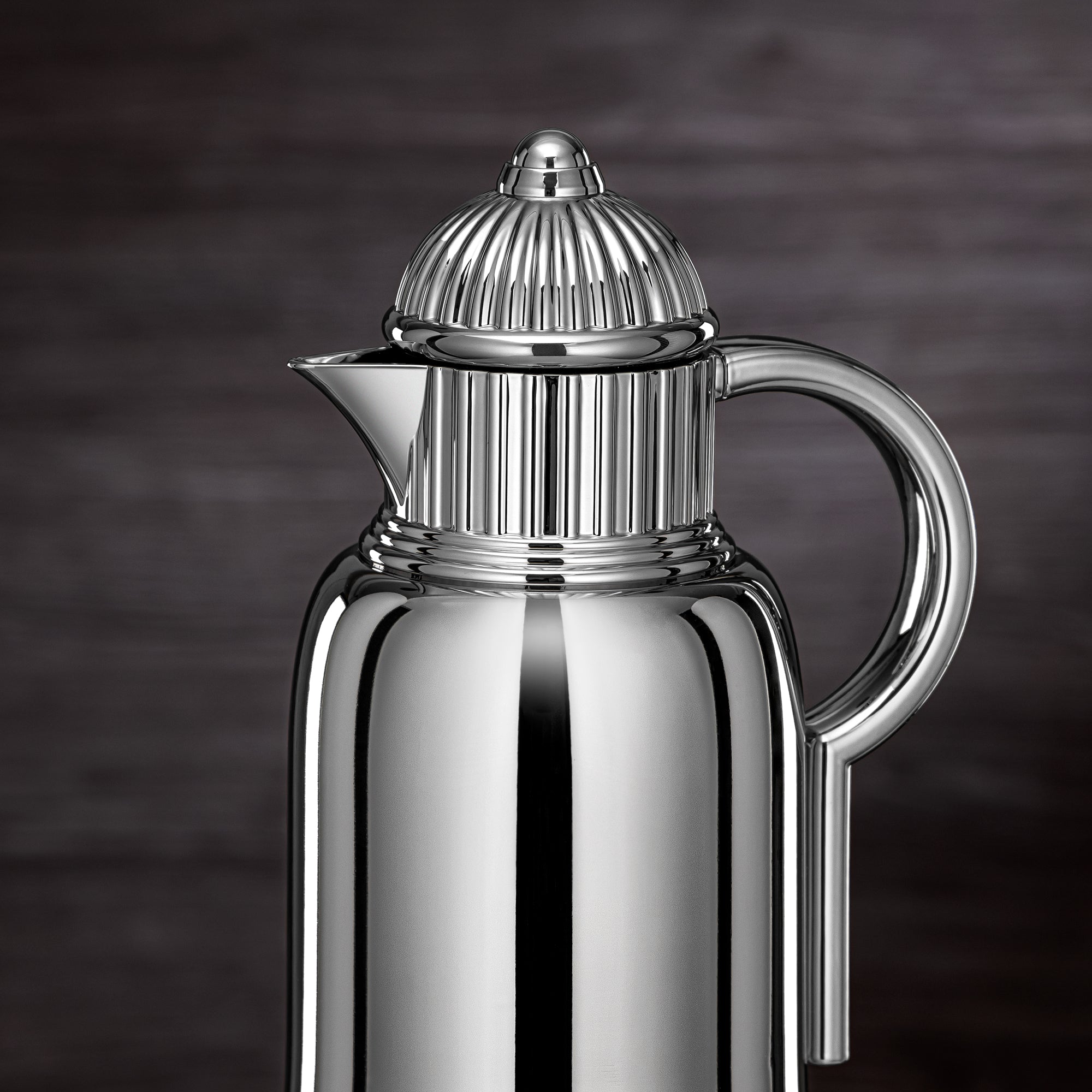 Almarjan Vacuum Flask Set 1L + 1L Silver