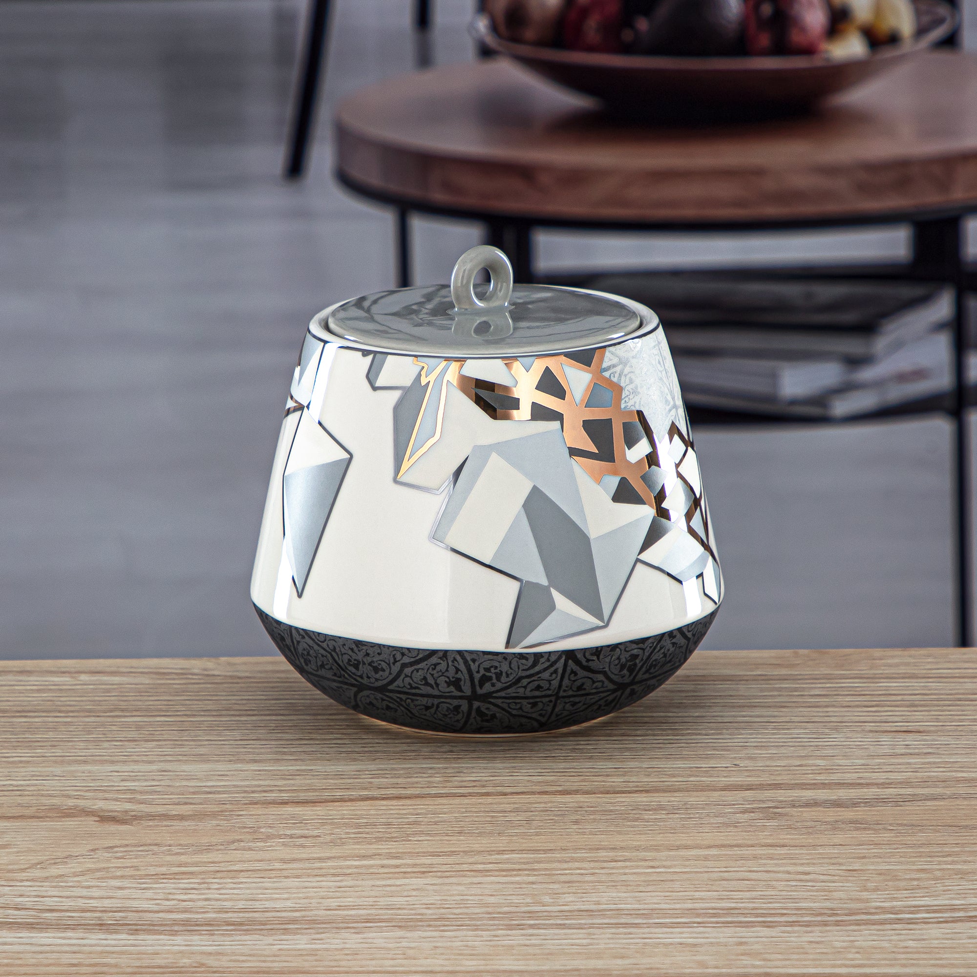 برطمان كوكيز بورسلين من المرجان 1200 مل - 1235