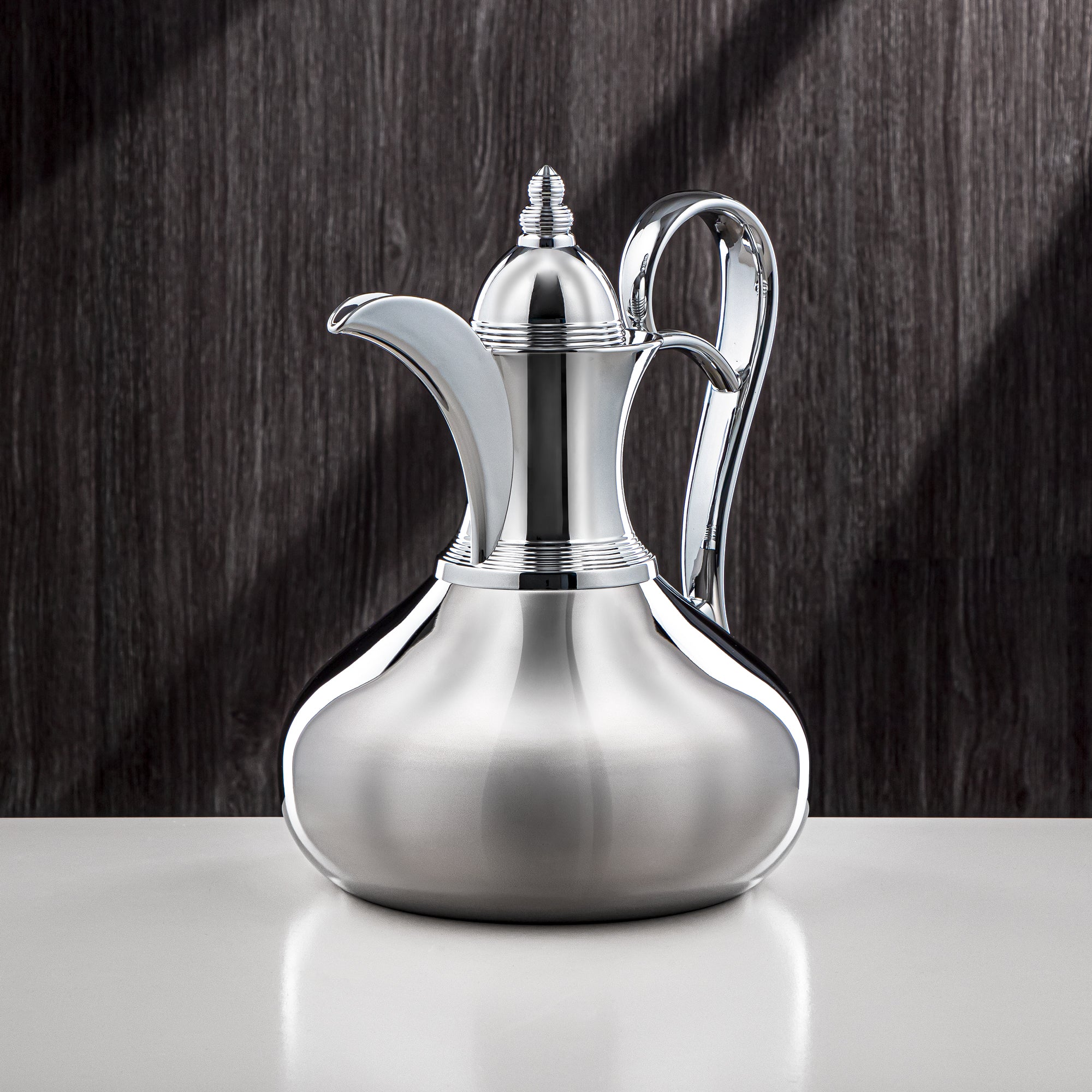 Almarjan 1 Liter Stainless Steel Vacuum Flask Silver - SS-Queen-10C S/S