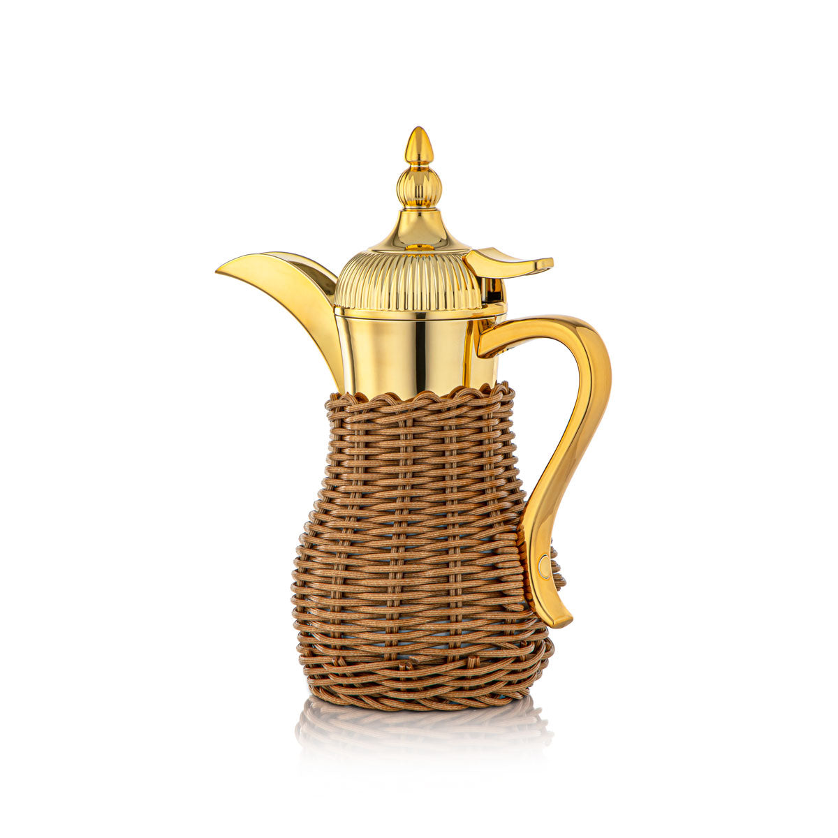 Almarjan 0.3 Liter Rattan Collection Vacuum Flask - VAF0010296