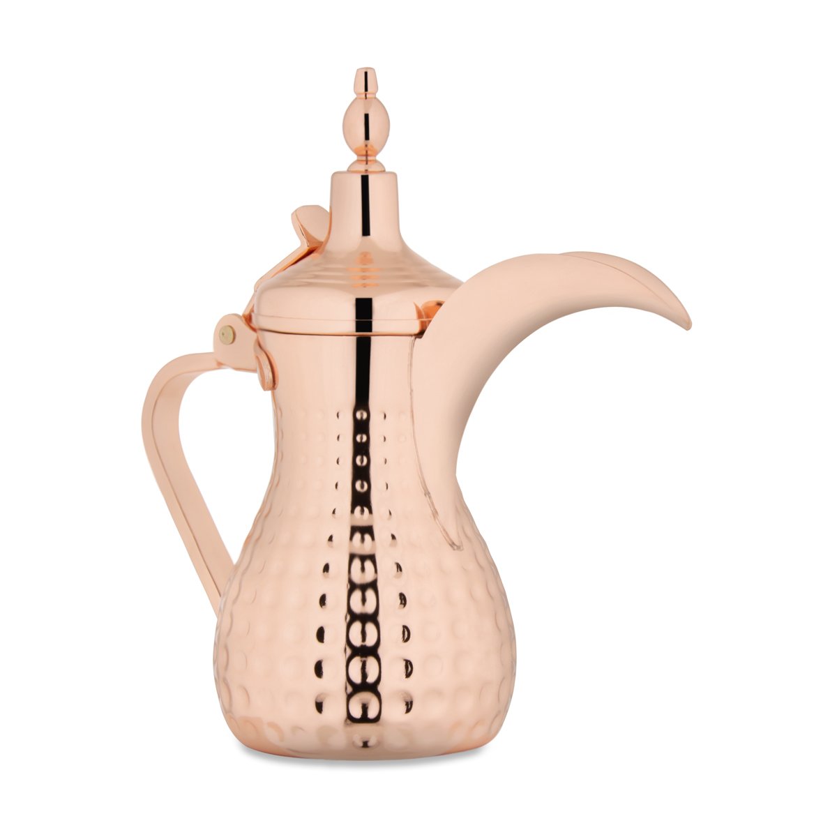 Almarjan 0.5 Liter Hammered Collection Stainless Steel Dallah Copper - STS0010558