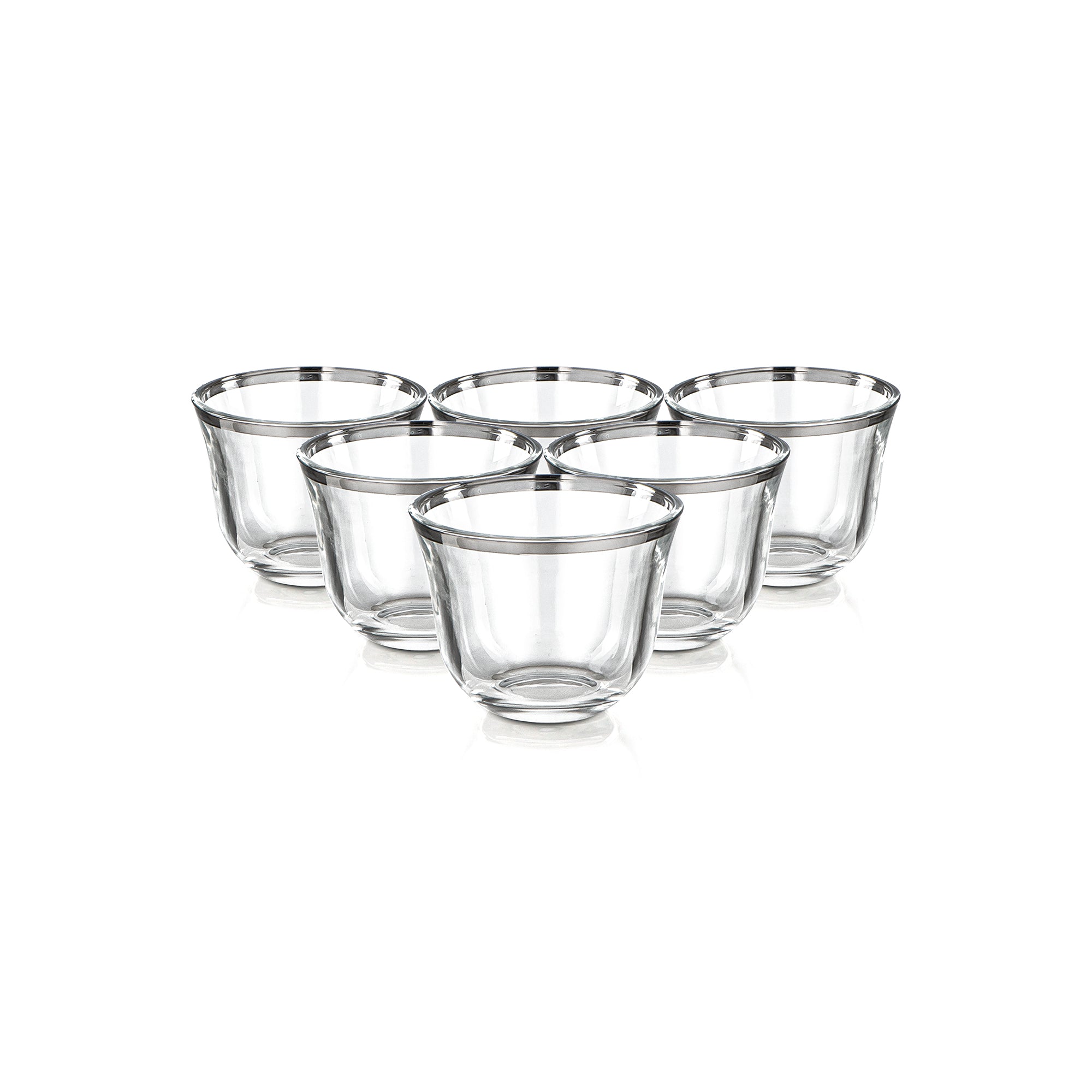 Tasse Cawa en verre Almarjan 50 ML - 1013B-SIL