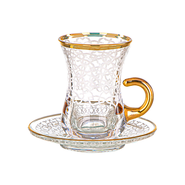 Tasse à thé en verre Almarjan 120 ML - 1024BJ-0001P-HEX