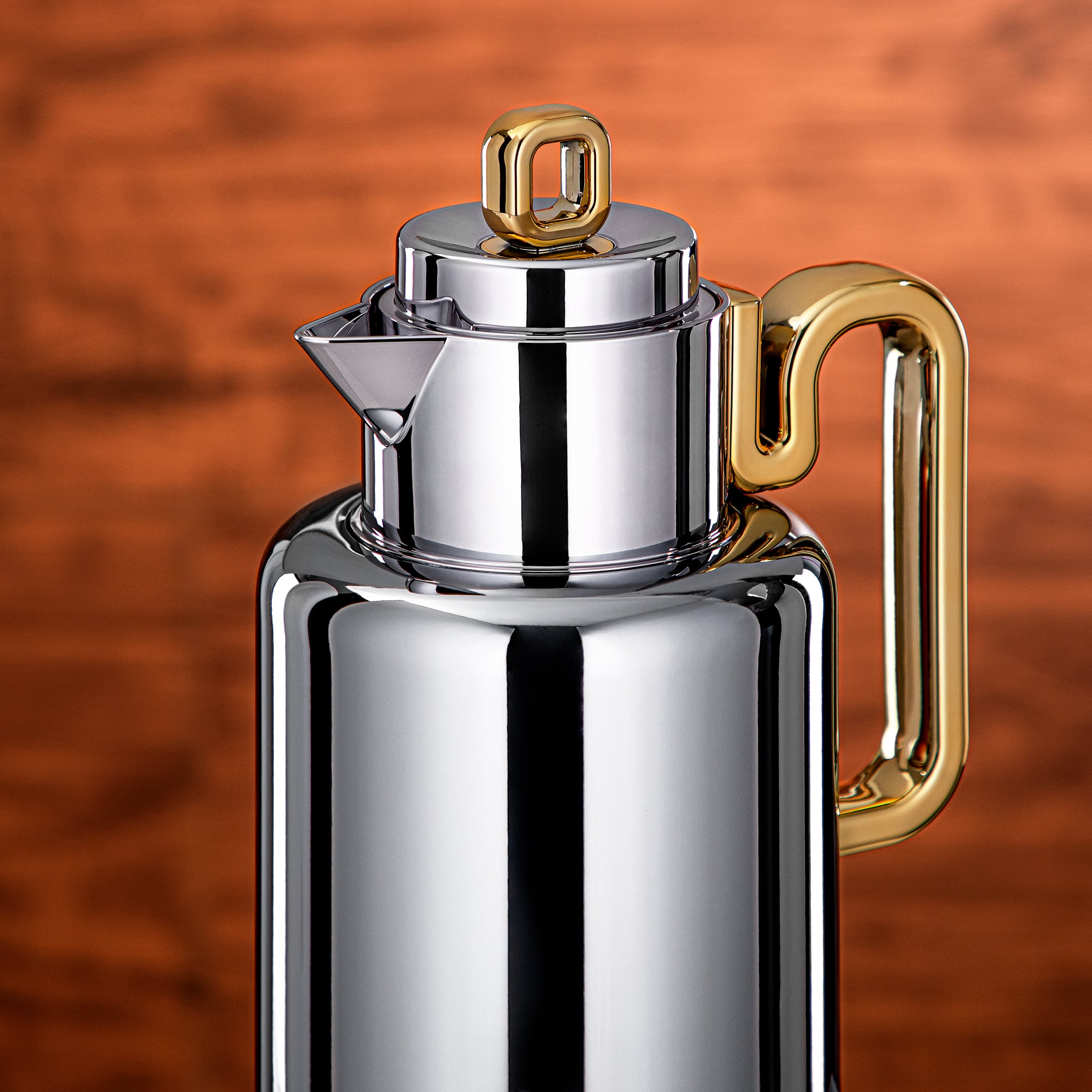 Always Almarjan Vacuum flask Set 0.5 liter + 1 liter silver & gold (FG815-050/100 C/G)