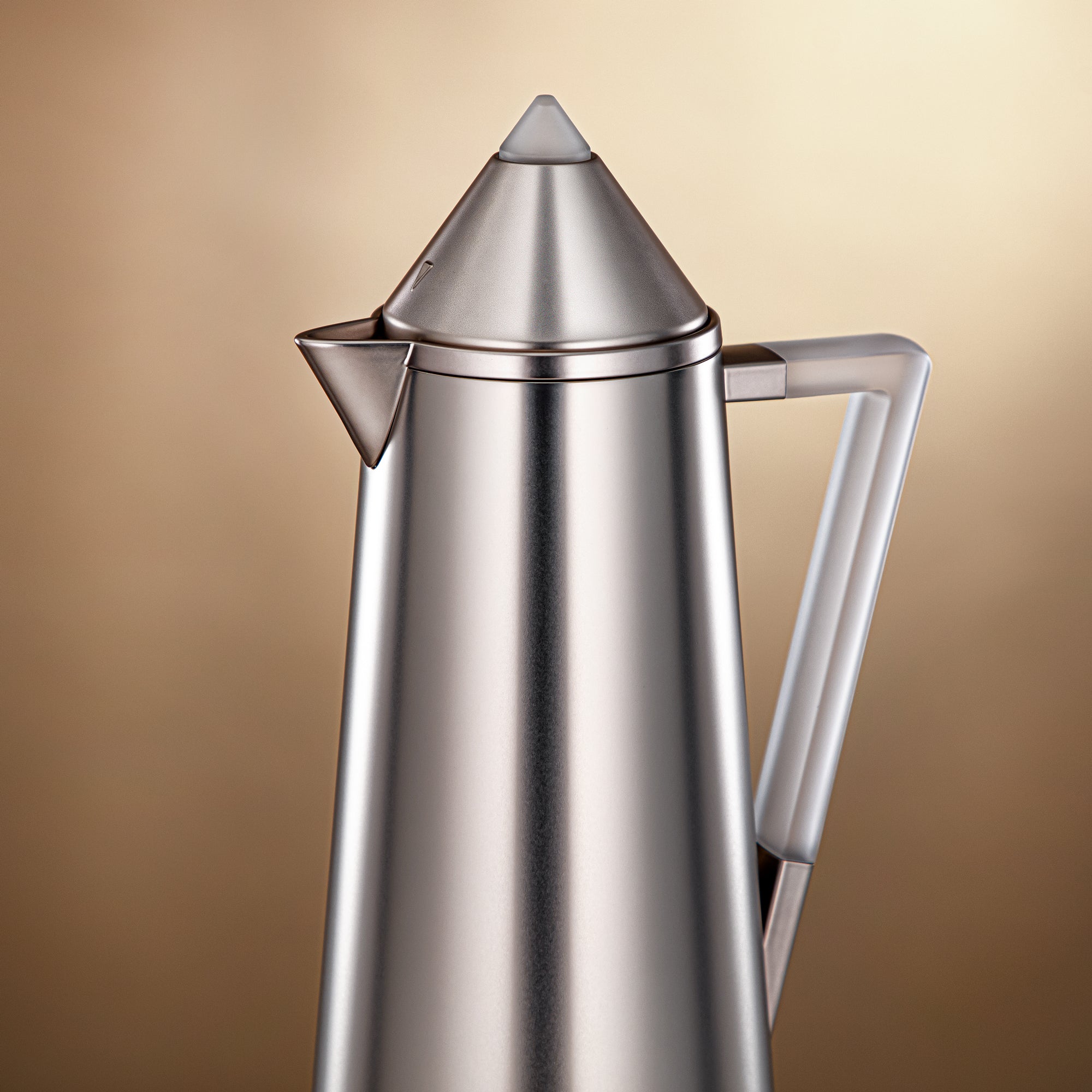 Almarjan Vacuum flask 0.7L + 1.0L Matt nickle & frost (FG818-070/100 MNI/FA)