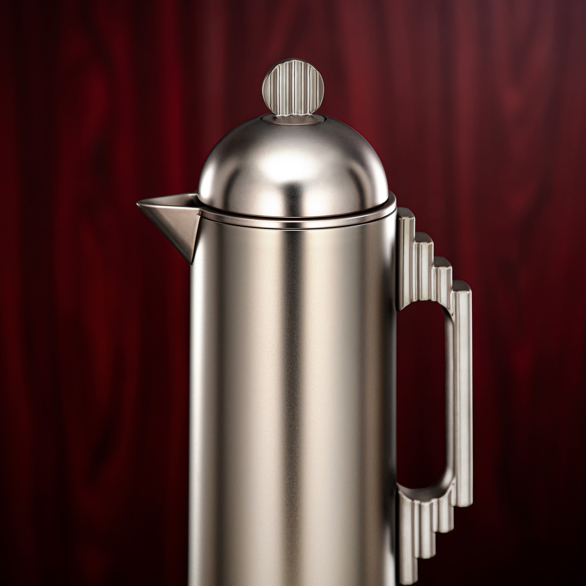 Almarjan Vacuum Flask Set 0.7L & 1L Nickel