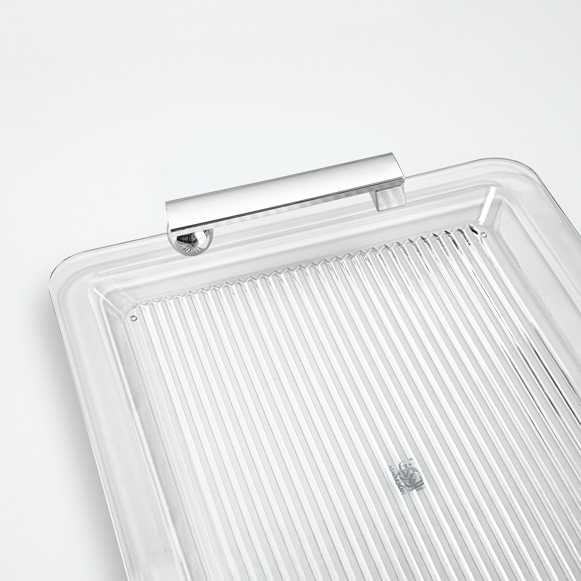 Almarjan Serving Tray 50cm Silver