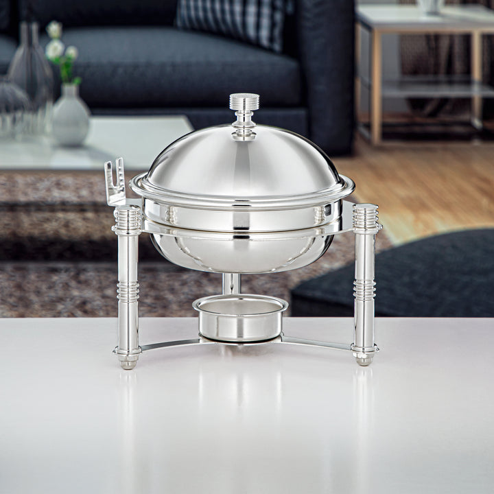 Almarjan 19 CM Mini Chafing Dish Silver - HT2308017