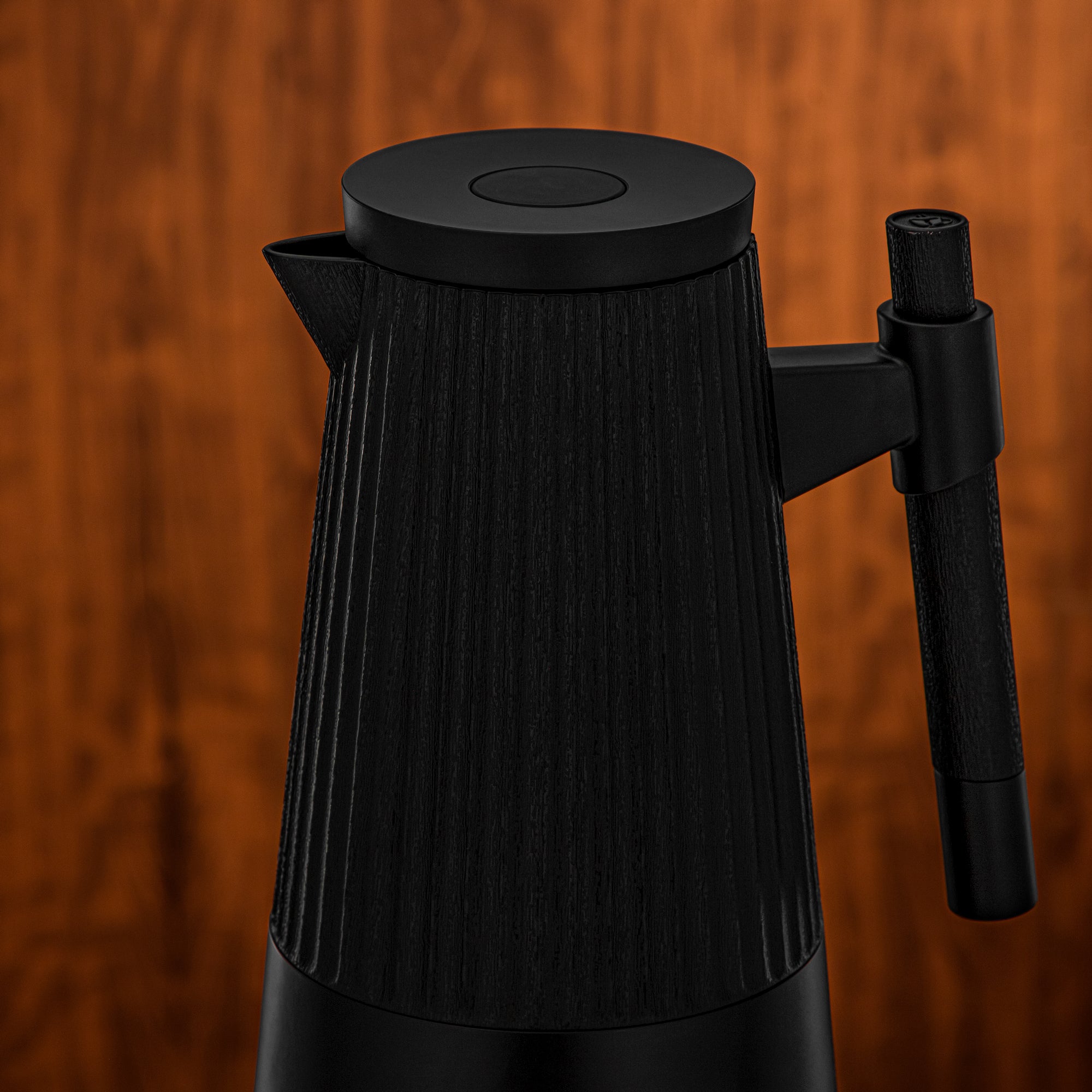 Almarjan Vacuum Flask Set 1L + 1L Matt Black