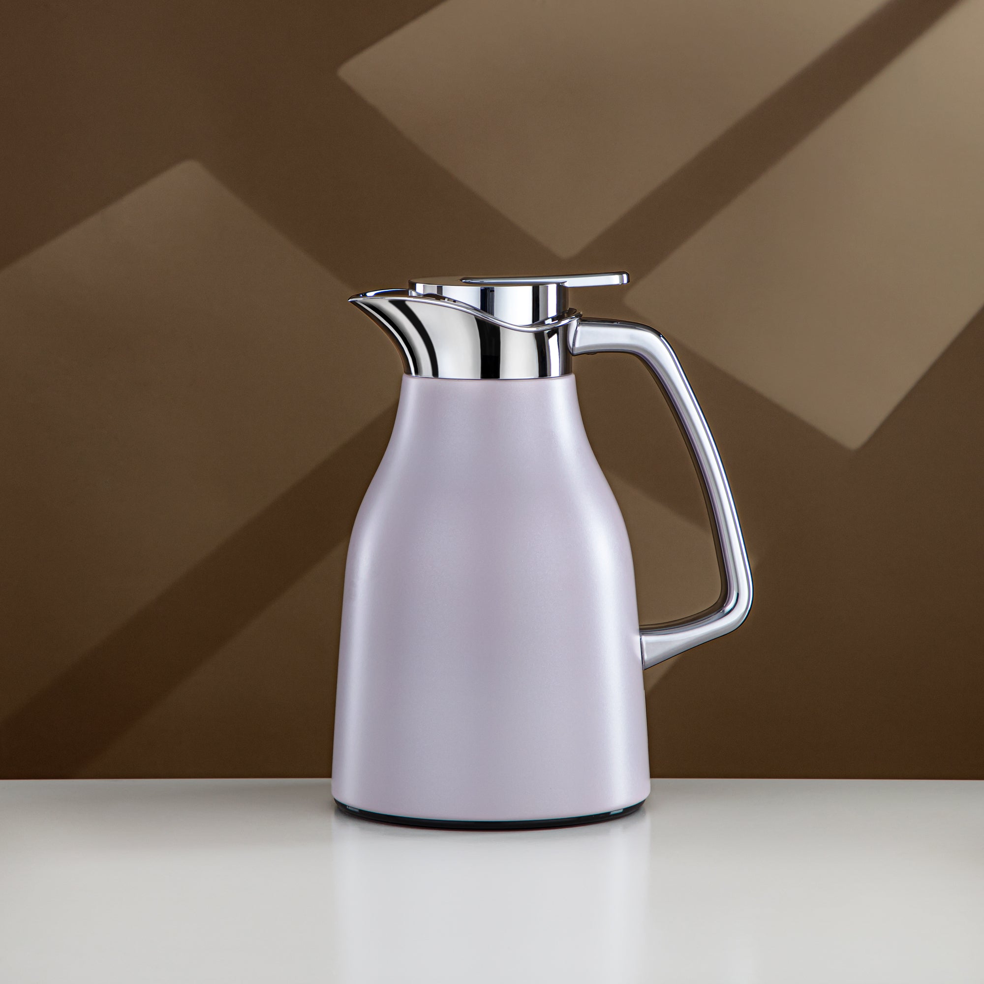 Almarjan 0.7 Liter Vacuum Flask Light Purple & Silver - RGC-0700Q404YZC