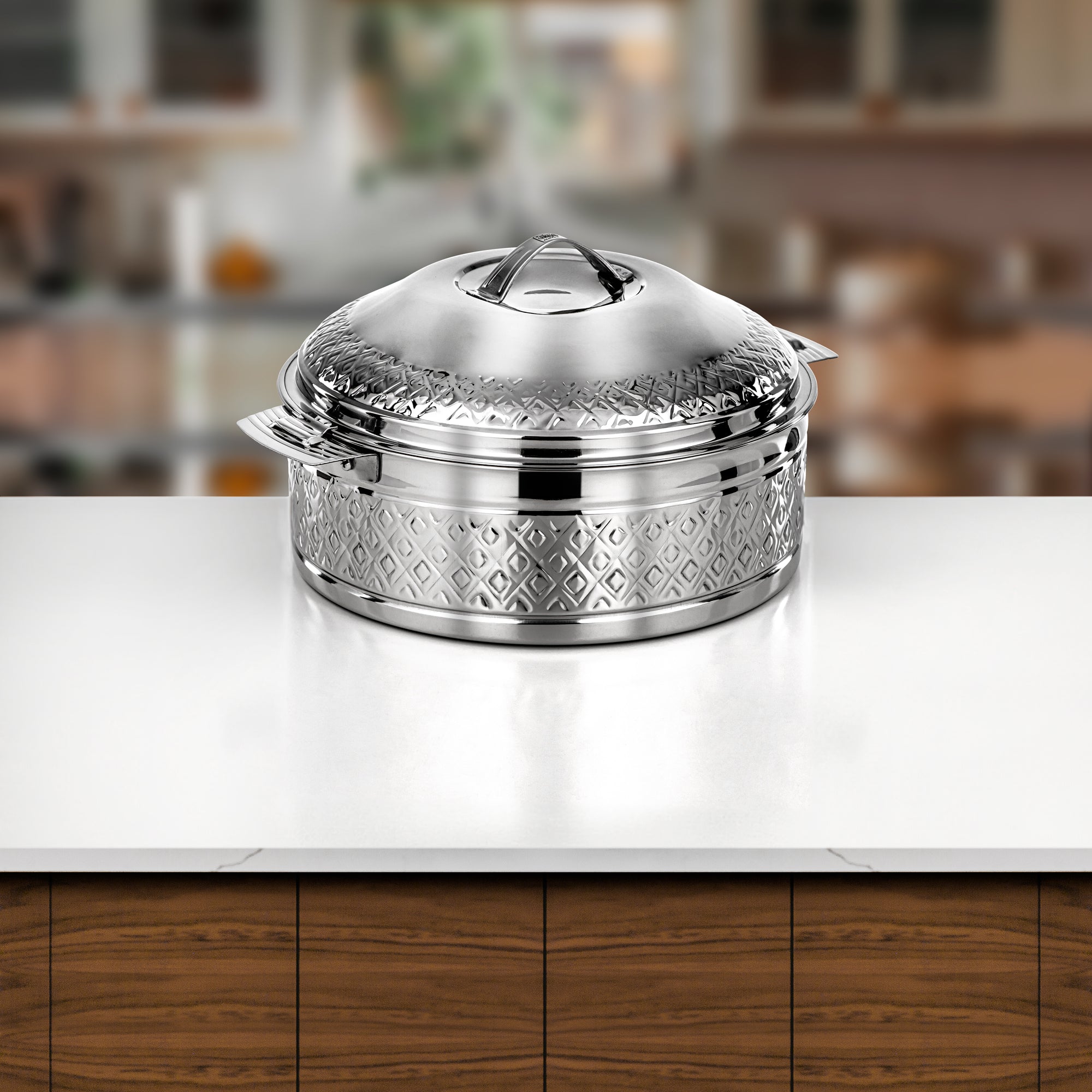 Almarjan Hot Pot Set 4 Pieces Mirror Finish – Zahra Collection