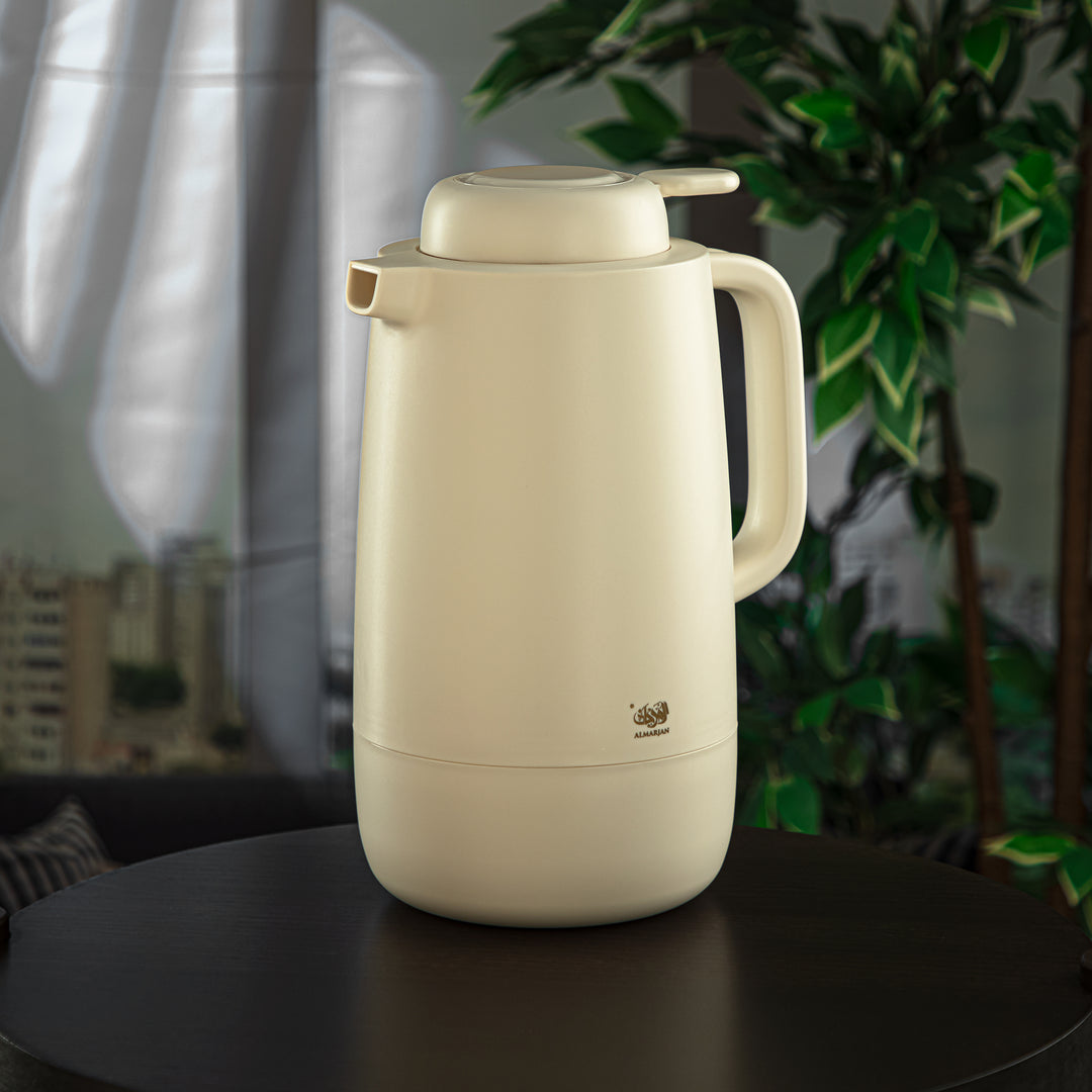 Almarjan 2 Liter Vacuum Flask Matt Ivory - UKM22-200 MIV