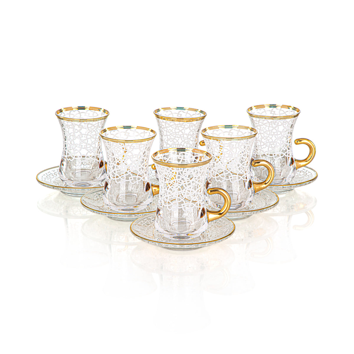 Tasse à thé en verre Almarjan 120 ML - 1024BJ-0001P-HEX