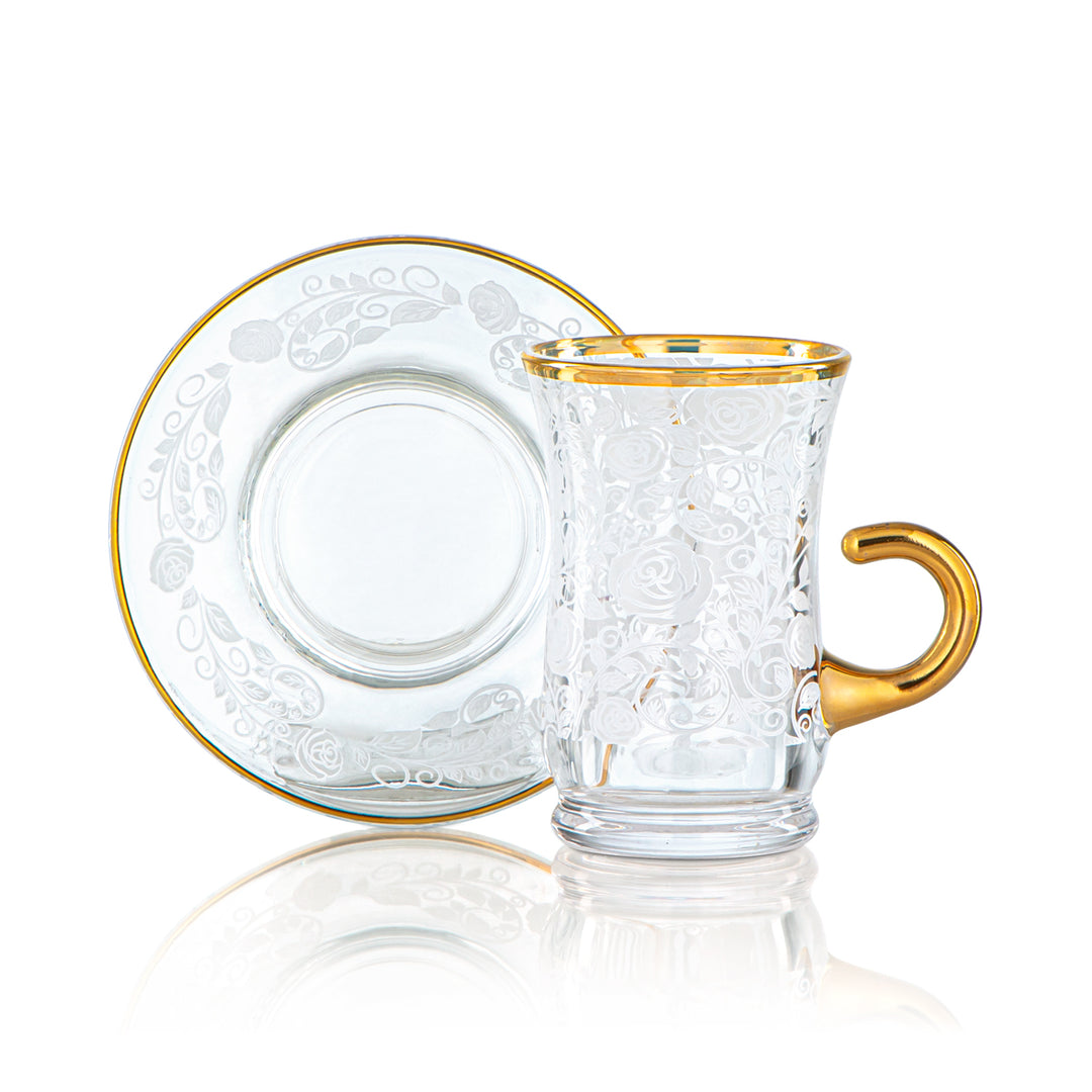 Tasse à thé en verre Almarjan 120 ML - 1043BJ-0001P-WRT