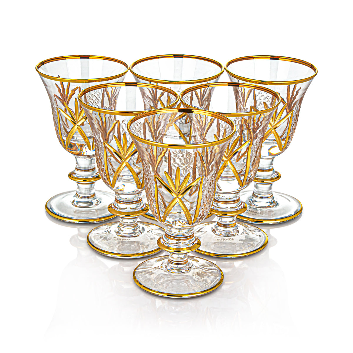 Ensemble de 6 verres à jus en verre Almarjan - 953/760