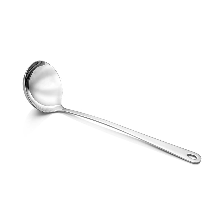 Almarjan Stainless Steel Long Handle Soup Ladle Silver - CUT0010209