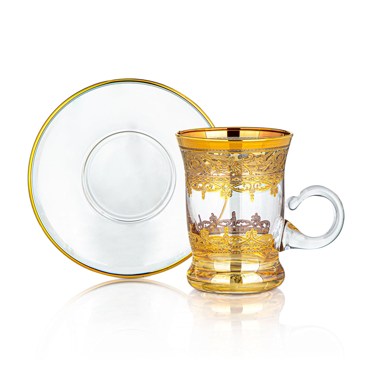 Ensemble de tasses à thé en verre Combi 6 pièces - G914Z-35/11