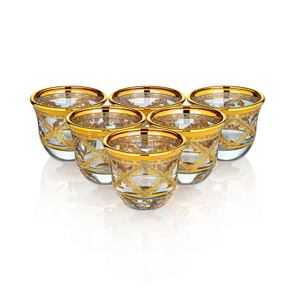 Ensemble de 6 tasses Cawa en verre Combi - G931Z-48