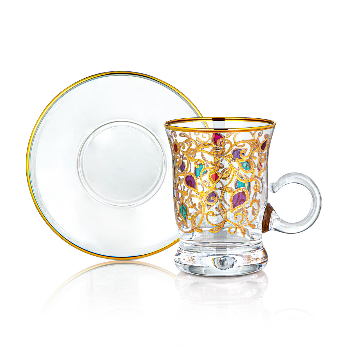 Ensemble de 6 tasses à thé en verre Combi - G977Z-35/11