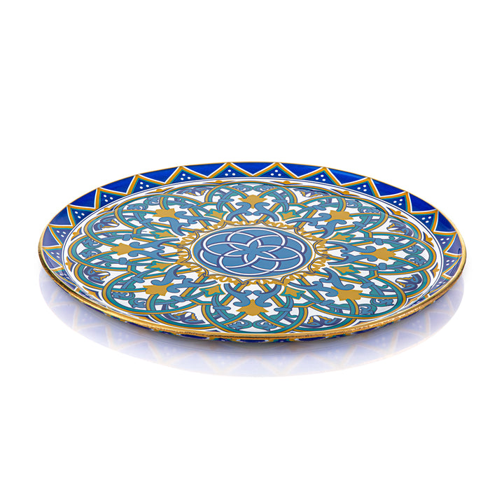 Plateau en verre Almarjan Helen Collectin 31 CM - 87138