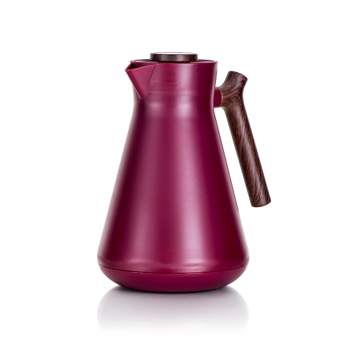 Ensemble de flacons isothermes Almarjan Matt Bean Red &amp; Wood - SM-1921-100/160 MBR/LW