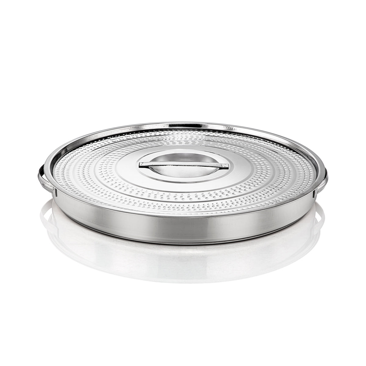 Almarjan 47 CM Plateau à Pain Inox Argenté - STS0200754