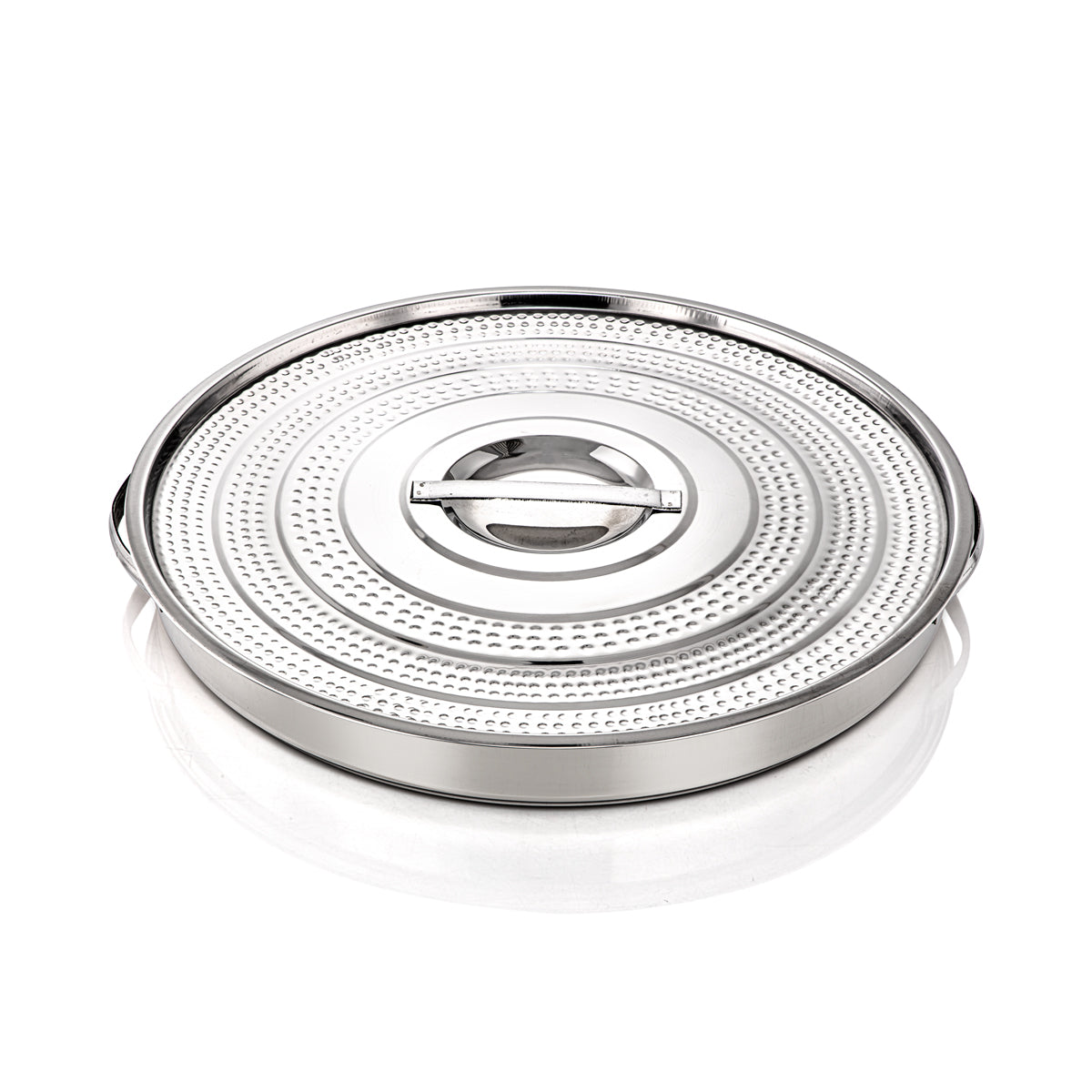 Almarjan 47 CM Plateau à Pain Inox Argenté - STS0200754