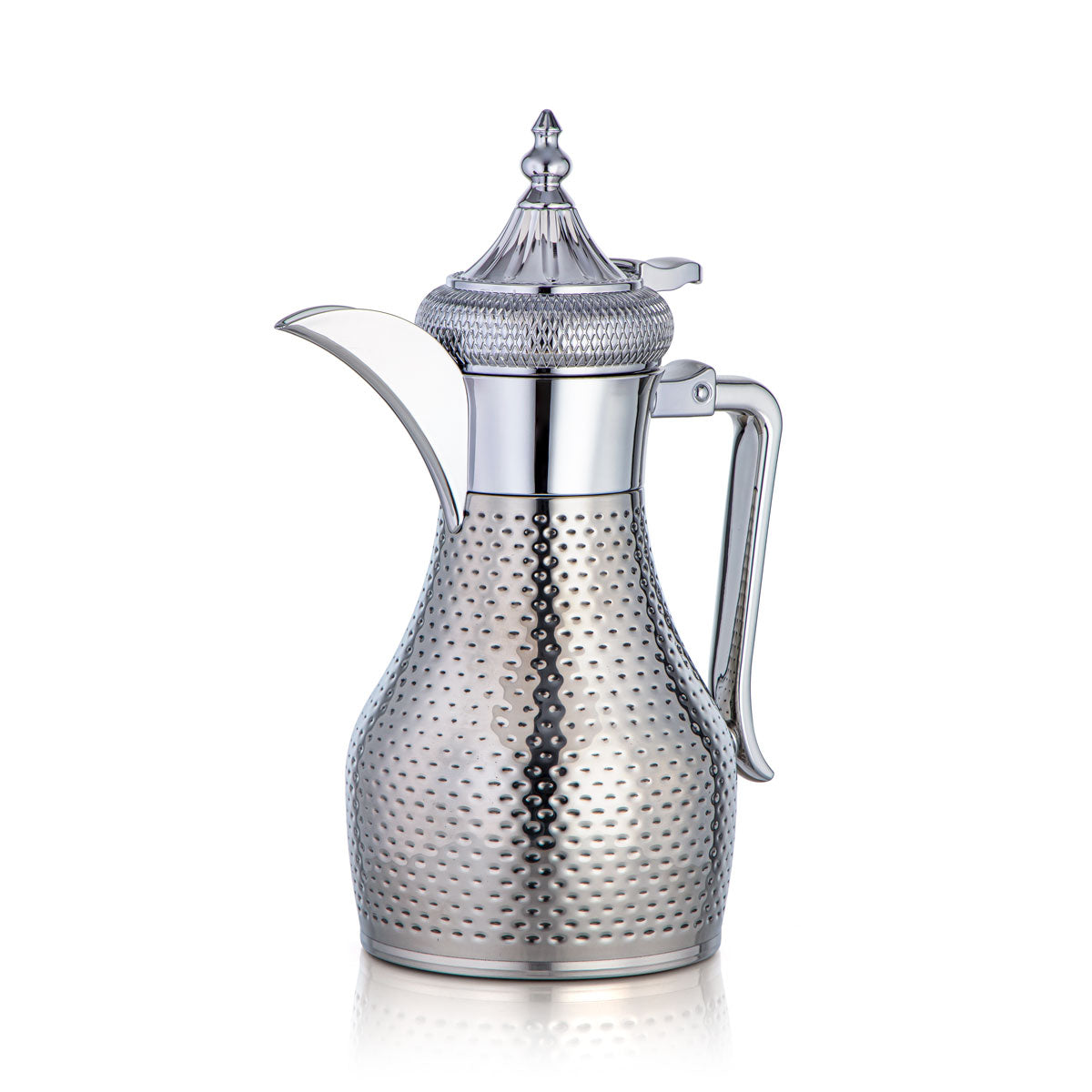 Almarjan Aspirateur Inox 1 Litre Dallah Silver - SUD/H-100-CR