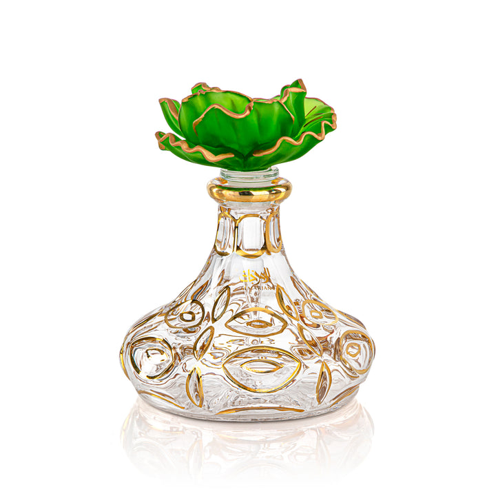 Almarjan 16 Tola Perfume Bottle - VR-HAM016-GG Green