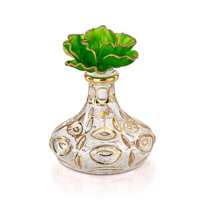 Almarjan 16 Tola Perfume Bottle - VR-HAM016-GG Green