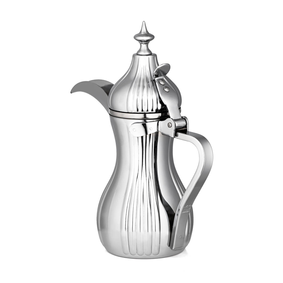 Almarjan 0.75 Liter Stainless Steel Dallah Silver - STS0010667