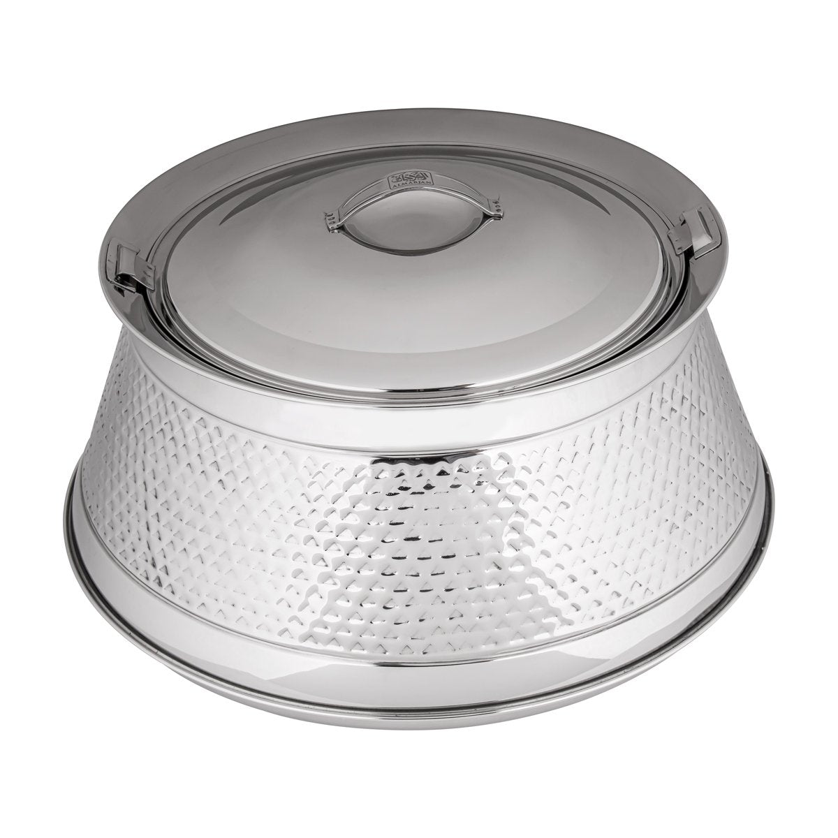 Almarjan 10000 ML Harisa Collection  Stainless Steel Hot Pot Silver - STS0292468